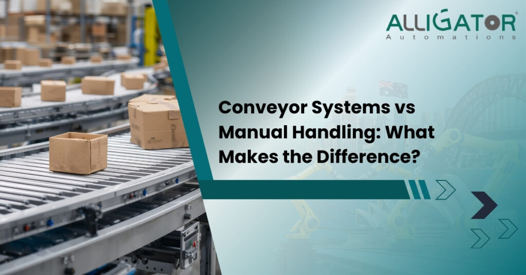 Conveyor systems vs manual handling what makes the difference