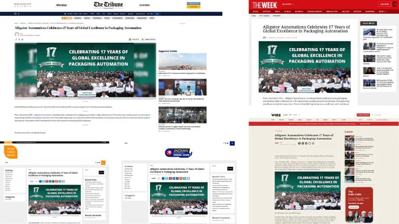 National media spotlight on alligator automations packaging automation leadership