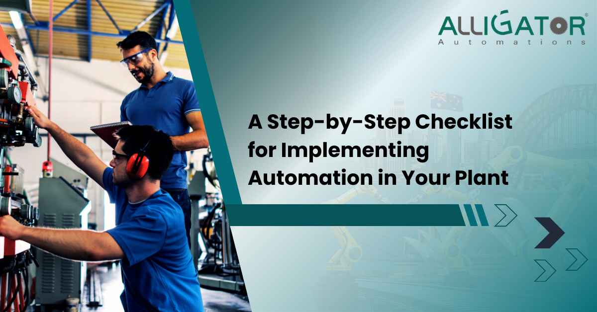 Blog 14 A step-by-step checklist for implementing automation in your plant