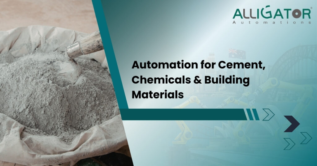 Automation for cement, chemicals & building materials