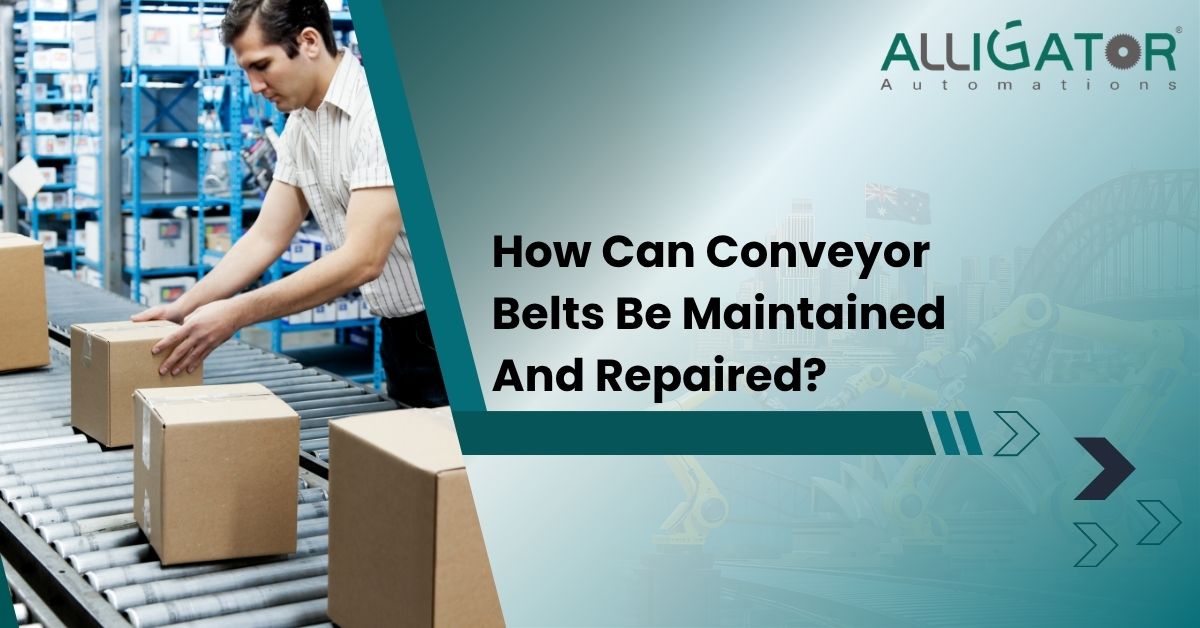 Conveyor belts be maintained and repaired