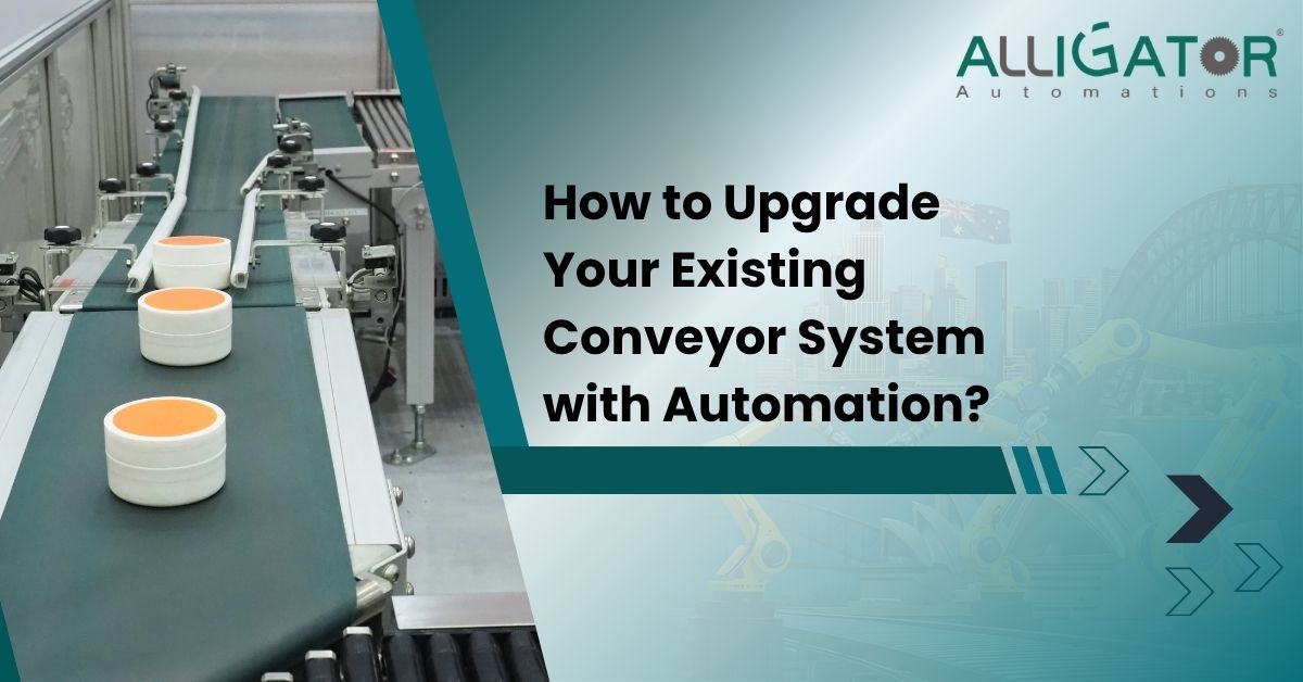 How to upgrade your existing conveyor system with automation?
