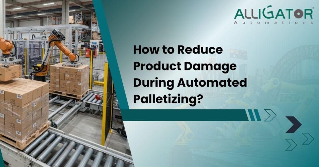 How to reduce product damage during automated palletizing?