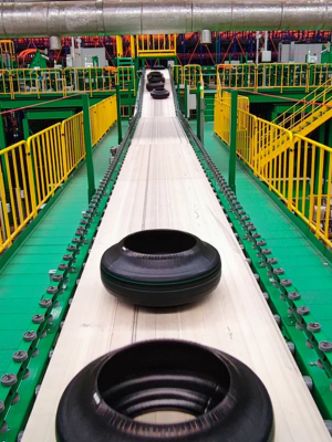 tyre handling machine